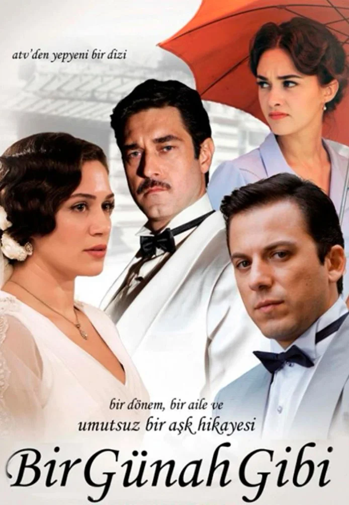 Подобно греху турецкий сериал, постер