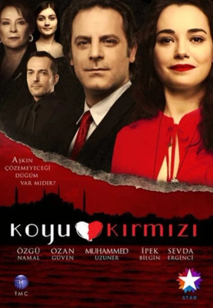 Темно-красный турецкий сериал, постер