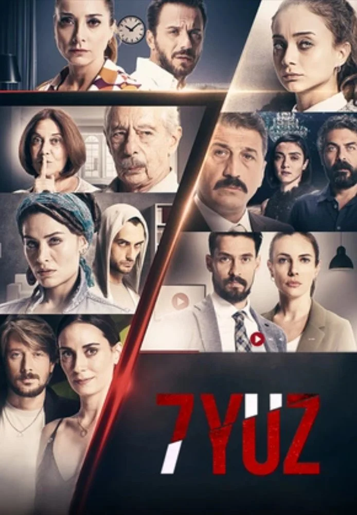 7 лиц турецкий сериал, постер