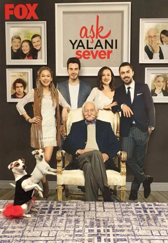 Любовь любит ложь турецкий сериал, постер