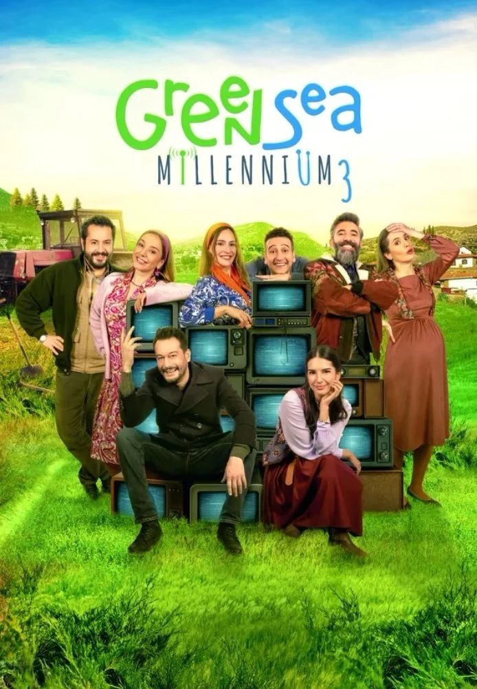 Зелёное море Миллениум турецкий сериал, постер