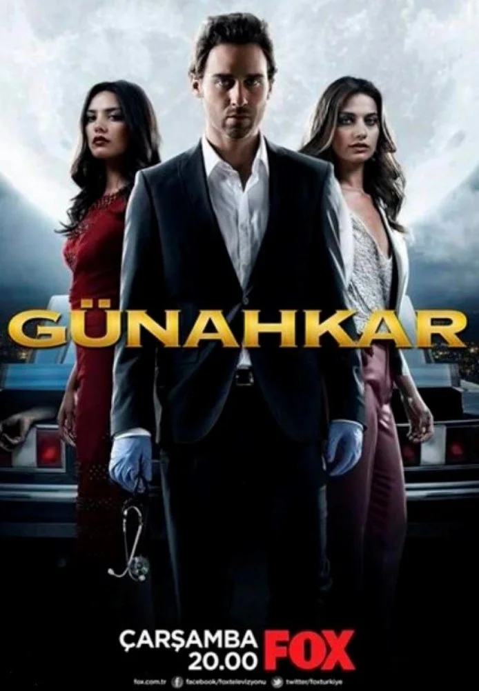 Грешник турецкий сериал, постер