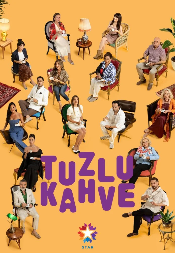 Солёный кофе турецкий сериал, постер